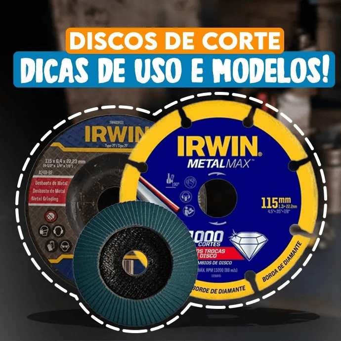 Discos de corte dicas de uso e modelos